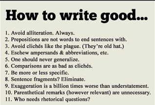 Rules for writing an essay